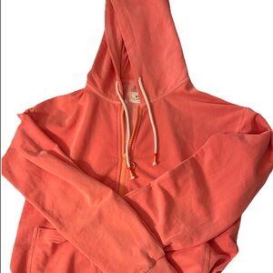 Marine Layer Coral Peyton Zip Hoodie So cute for Spring!! Retro